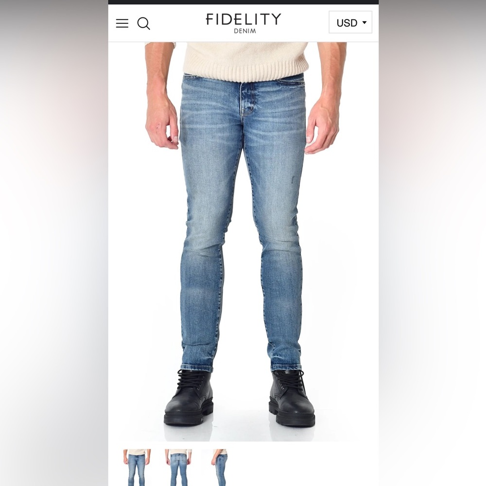 Fidelity Denim Torino‎ slim jeans